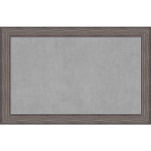 Framed Magnetic Board Choose Your Custom Size, Country Barnwood Wood ...