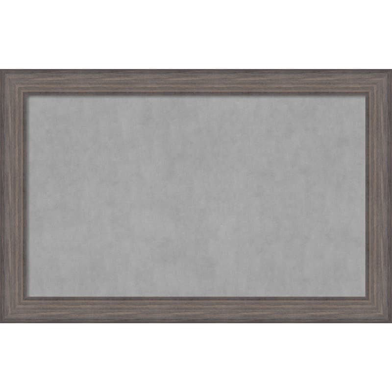 Framed Magnetic Board Choose Your Custom Size, Country Barnwood Wood