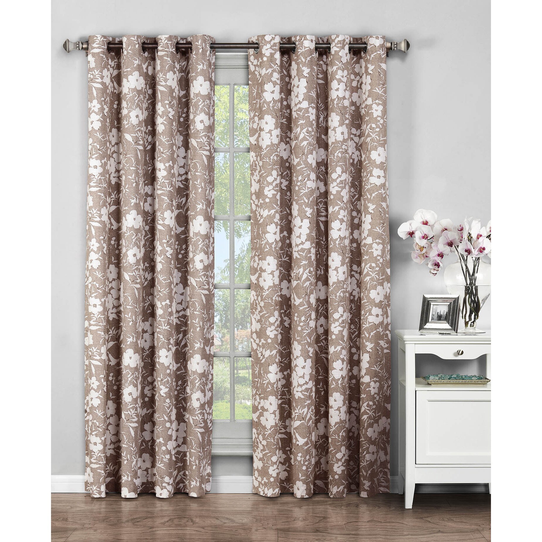 Shop Window Elements Florabotanica Printed 84 Inch Extra Wide