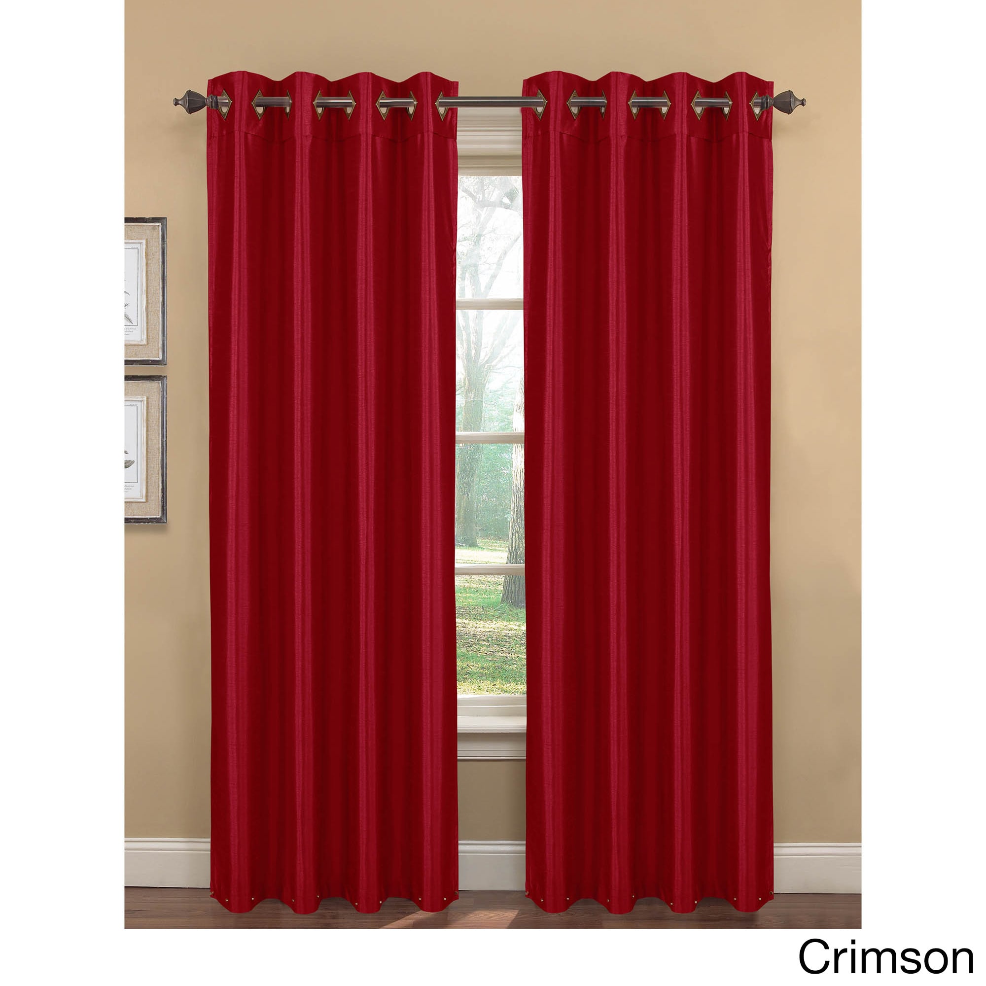 Shop Window Elements Kim 96 Inch Extra Wide Grommet Curtain Panel