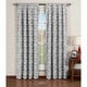 preview thumbnail 5 of 11, Window Elements Valencia Printed 96-inch Extra-wide Rod Pocket Curtain Panel Pair - 52 x 96 - 52 x 96