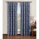 preview thumbnail 2 of 11, Window Elements Valencia Printed 96-inch Extra-wide Rod Pocket Curtain Panel Pair - 52 x 96 - 52 x 96