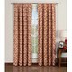 preview thumbnail 4 of 11, Window Elements Valencia Printed 96-inch Extra-wide Rod Pocket Curtain Panel Pair - 52 x 96 - 52 x 96