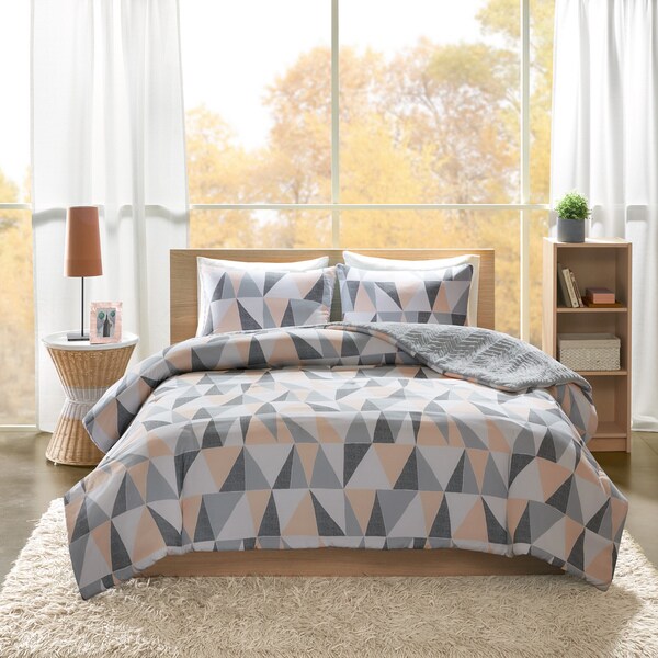 Intelligent Design Haley Printed Reversible Comforter Mini Set 2-Color Option