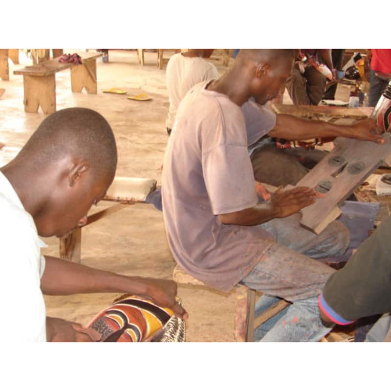 Handmade Friendship Arts Table (Ghana)
