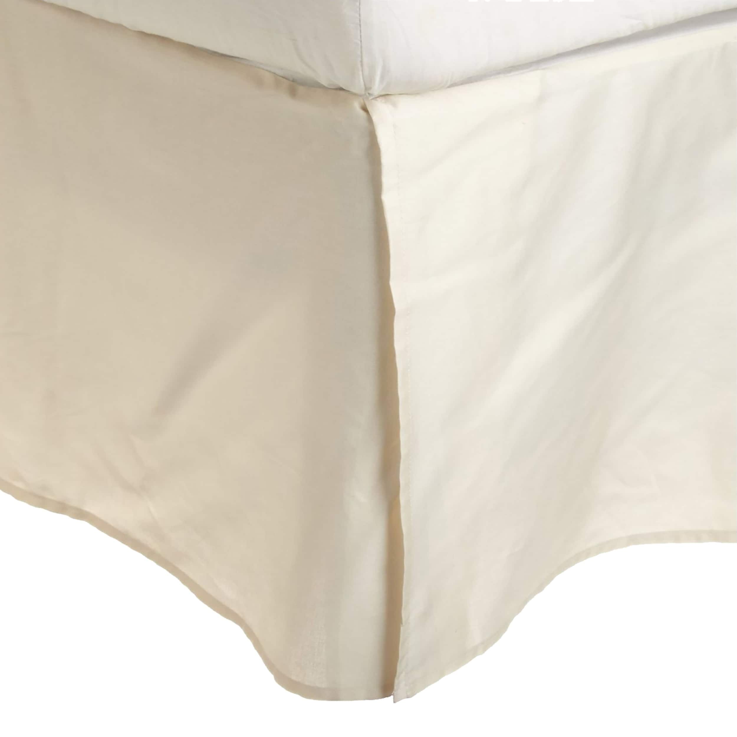 Superior Combed Cotton 15-inch Drop Bedskirt