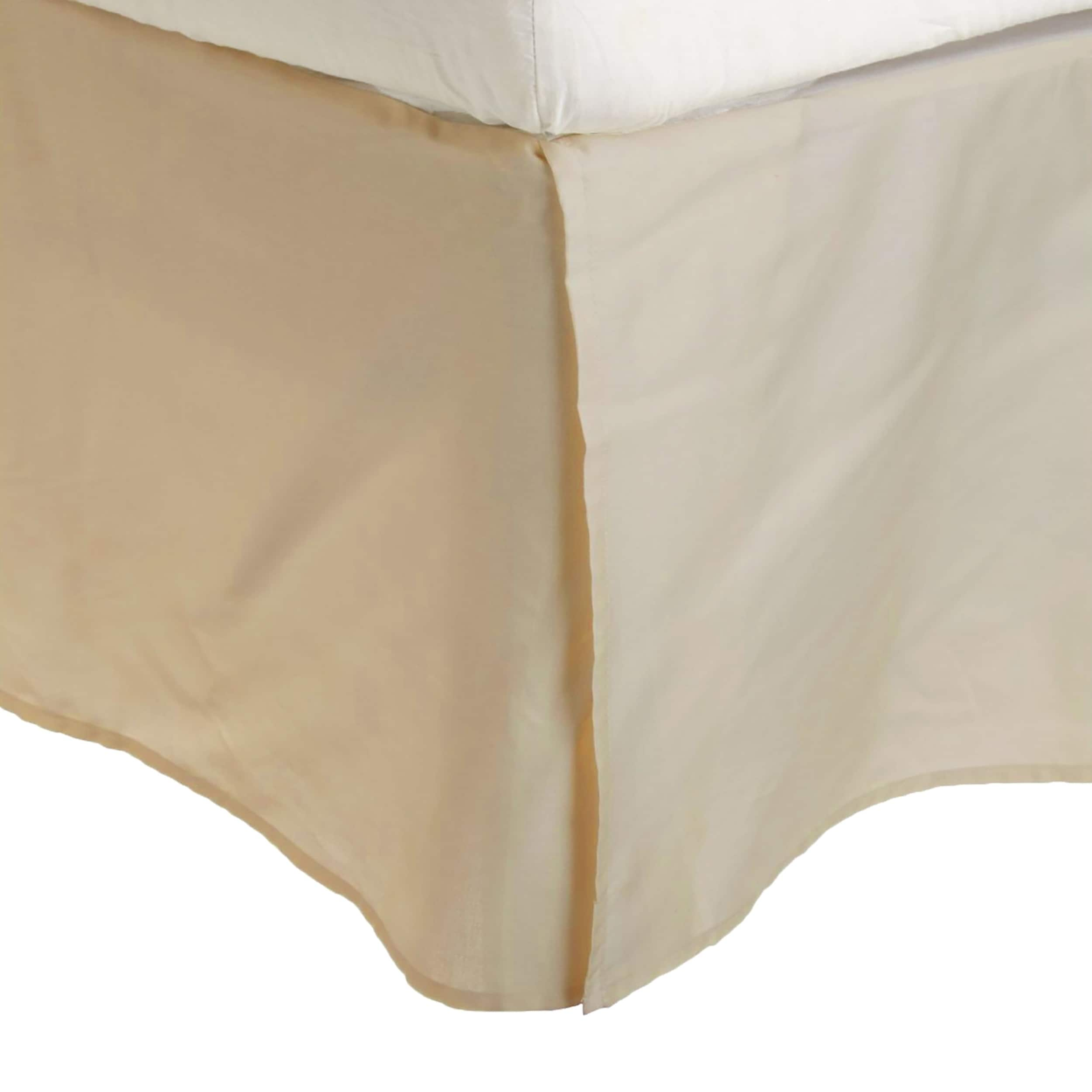 Superior Combed Cotton 15-inch Drop Bedskirt