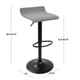 preview thumbnail 9 of 7, Ale XL Contemporary Adjustable Swivel Bar Stool (Set of 2)