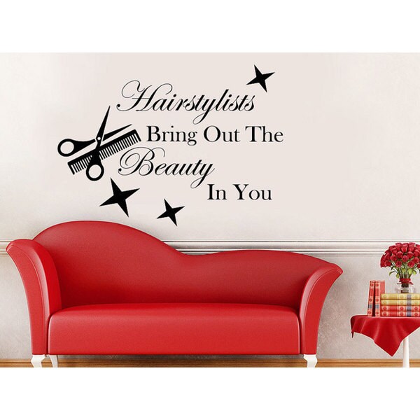 Shop Hairstylists Quote Beauty Salon Decor Makeup Cosmetic