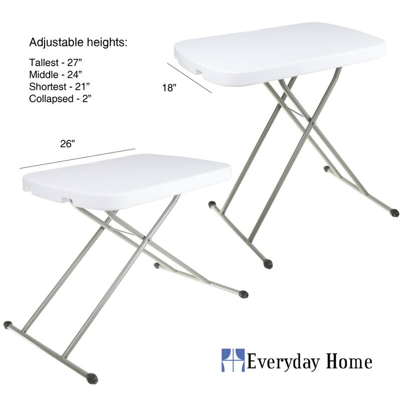 Everyday 26 x 18 x 28-inch Home Personal Table