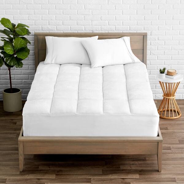 Shop Pillow Top Premium Mattress Pad Overfilled Super Soft