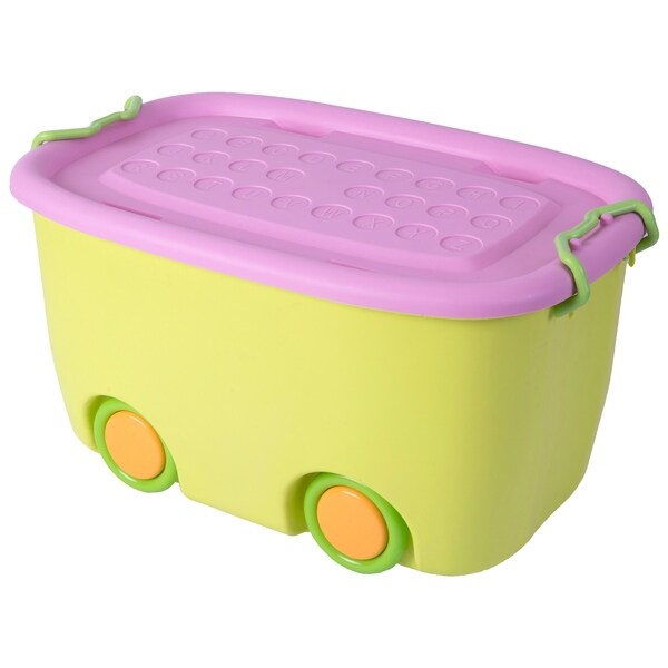 toy bin with wheels