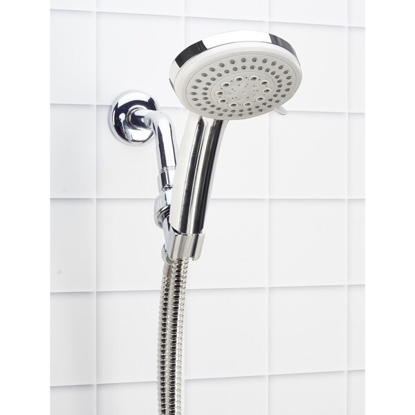 Shop Bath Bliss Fiji 5 Function Massage Shower Head and Cord Set