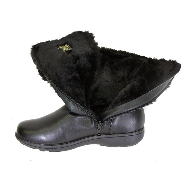 womens wide width mid calf boots