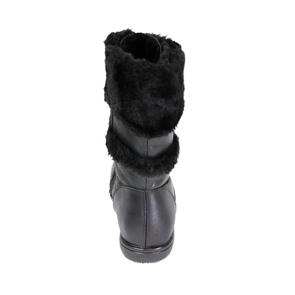 womens wide width mid calf boots