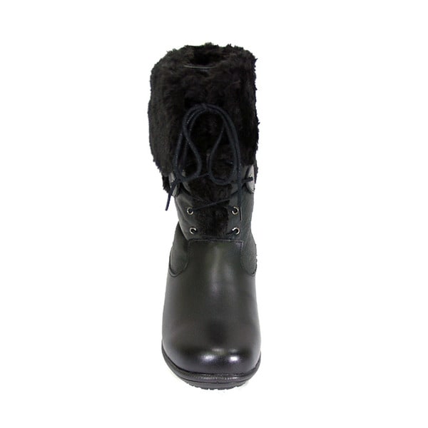 wide width mid calf boots