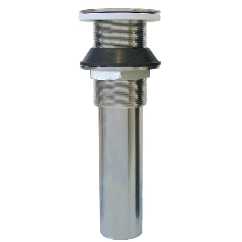 Vessel Sink Strainer Drain, Brushed Nickel