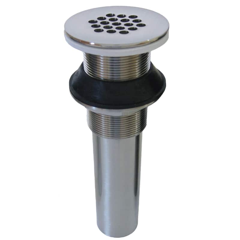 Vessel Sink Strainer Drain, Brushed Nickel