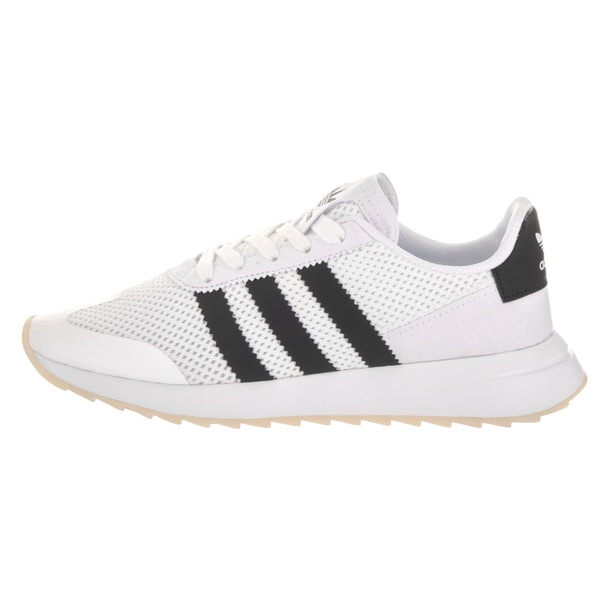 white leather adidas womens