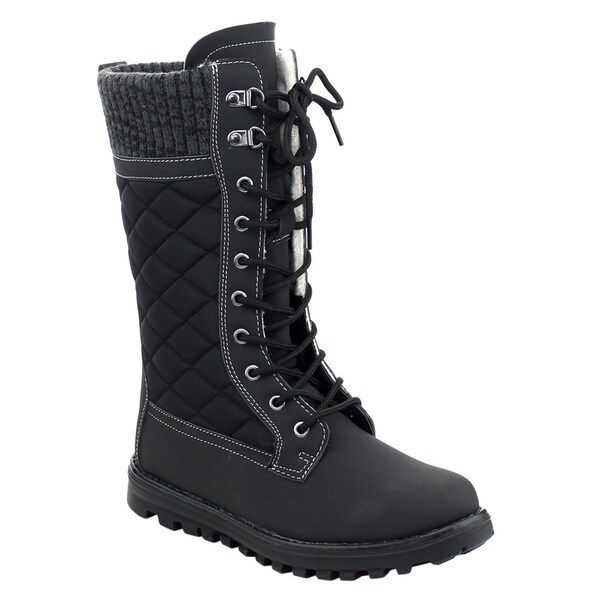 side zip snow boots