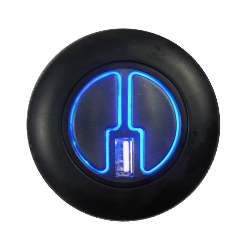 Copper Grove Dark Grey Polyester Power Recliner