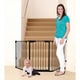 preview thumbnail 3 of 9, Dreambaby Black 33.5 - 79-inch Newport Adapta Gate