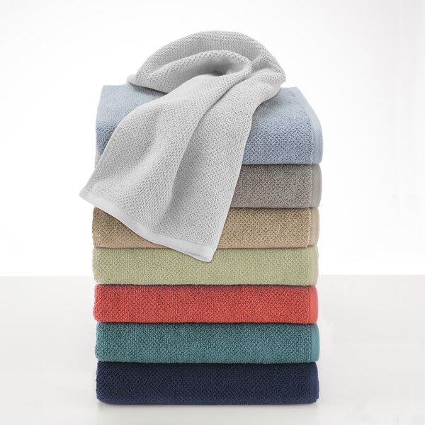 Utica Textured Organic 6-piece Towel Set