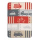 preview thumbnail 2 of 0, Automobiles Multicolored Cotton Pure Baby Blanket