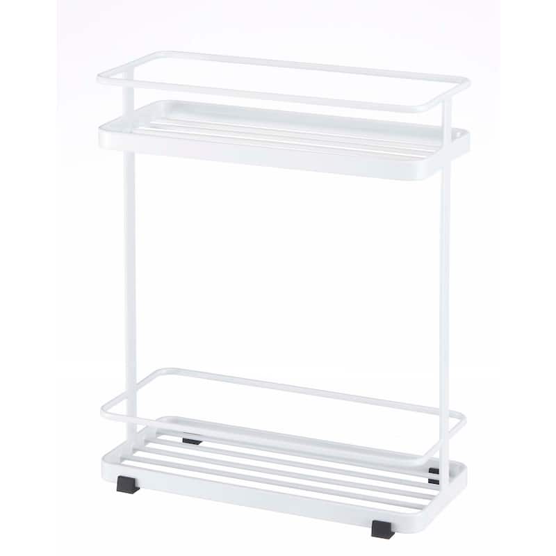 Tower White/ Black Bath Rack by Yamazaki Home