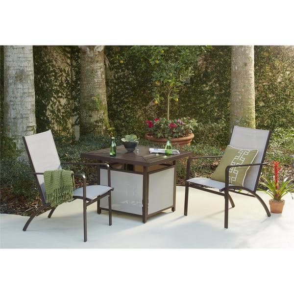 Shop Cosco Outdoor Living 3 Piece Stone Lake Brown Patio