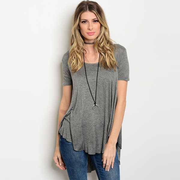 women's rayon spandex tops