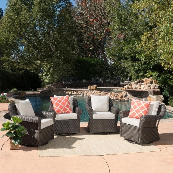 amaya outdoor wicker rocking christopher knight home