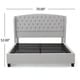 preview thumbnail 3 of 44, Costello Upholstered Tufted Fabric Queen Bed Set by Christopher Knight Home