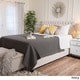 preview thumbnail 2 of 18, Kaelyn Upholstered Tufted Queen Bed Set by Christopher Knight Home