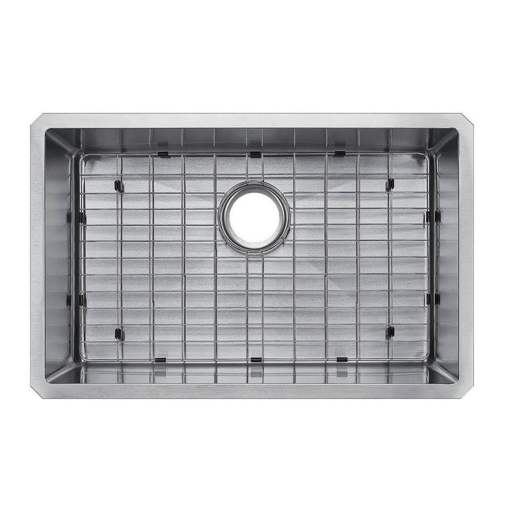 Starstar 304 Stainless Steel 32-inch Single Bowl Undermount Kitchen Sink with Grids