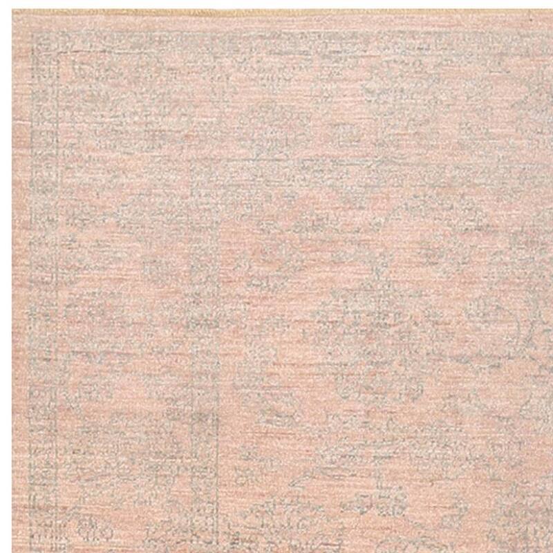 Handmade One-of-a-Kind Vegetable Dye Oushak Wool Rug (Afghanistan) - 4'10 x 6'9 - 4'10 x 6'9