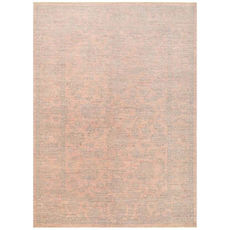 Handmade One-of-a-Kind Vegetable Dye Oushak Wool Rug (Afghanistan) - 4'10 x 6'9 - 4'10 x 6'9