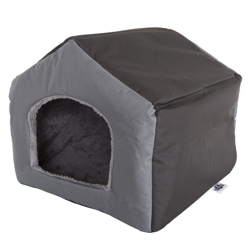 PETMAKER Cozy Cottage House Shaped Pet Bed