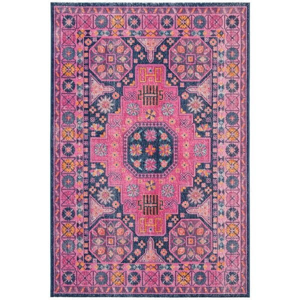 safavieh artisan fuchsia pink area ru