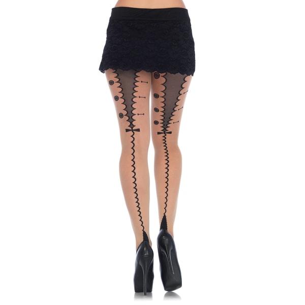 leggings with heel hole