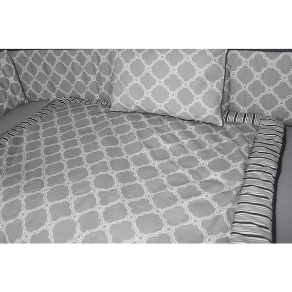 grey baby bedding set
