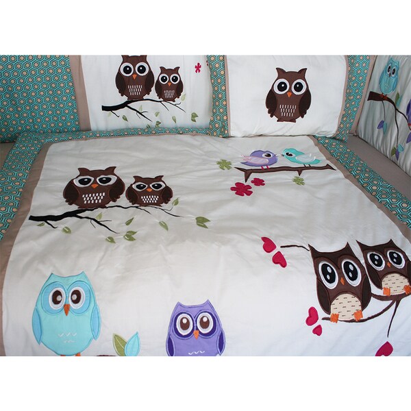 owl crib bedding sets