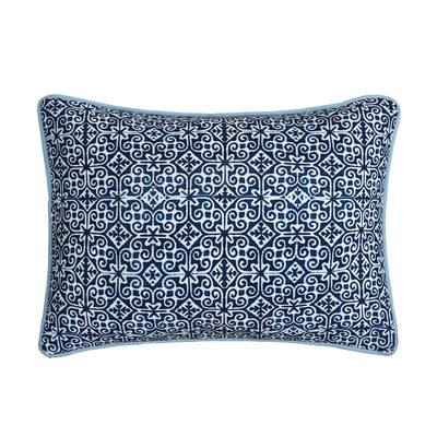 LUX-BED 1-Piece Peridot 12x18" Throw Pillow