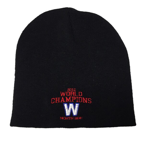 2016 Chicago Baseball Champions Black Beanie