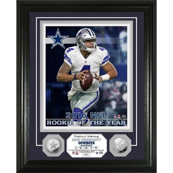 Dallas Cowboys Dak Prescott Highland Mint 13'' x 13'' Jersey