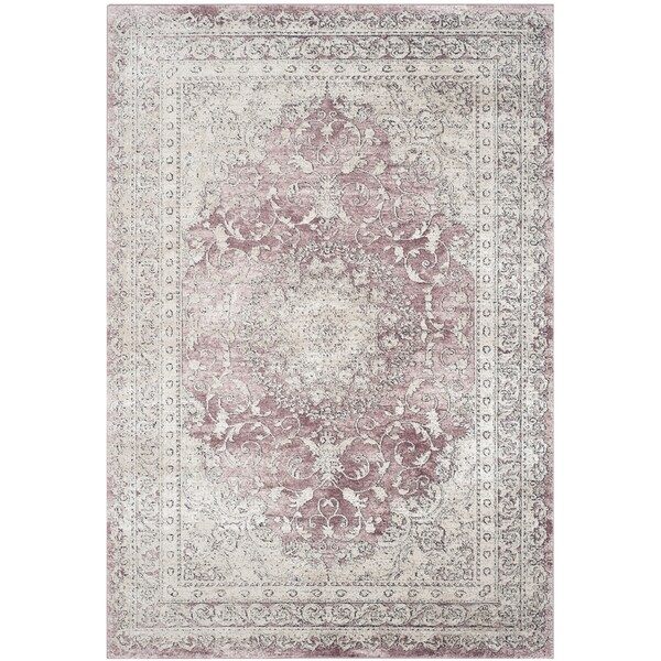 Shop Safavieh Palermo Vintage Oriental Rose / Beige Viscose Rug 10' x