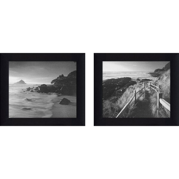 Shop Black & White 3 Framed & Canvassed Wall Art (Set of 2) - Free
