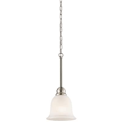 Kichler Lighting Tanglewood Collection 1-light Brushed Nickel LED Mini Pendant