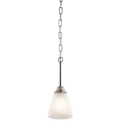 Kichler Jolie 1-light Brushed Nickel LED Mini Pendant