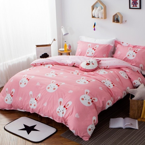Sleepy Bunny 100 Cotton 3 Piece Duvet Cover Set Free Sleepy Bunny 100 Cotton 3 Piece Duvet Cover Set